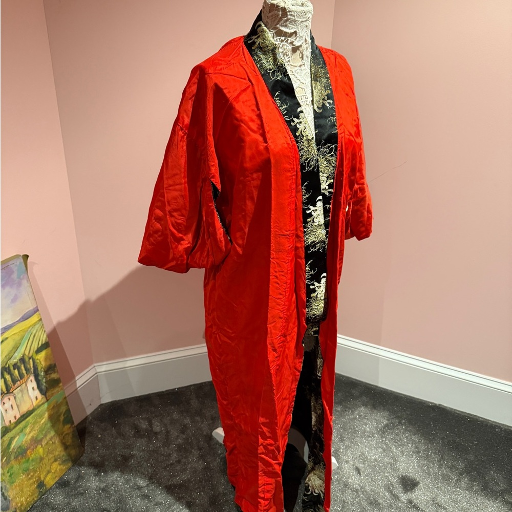Vintage reversible kimono - Picture 3 of 7